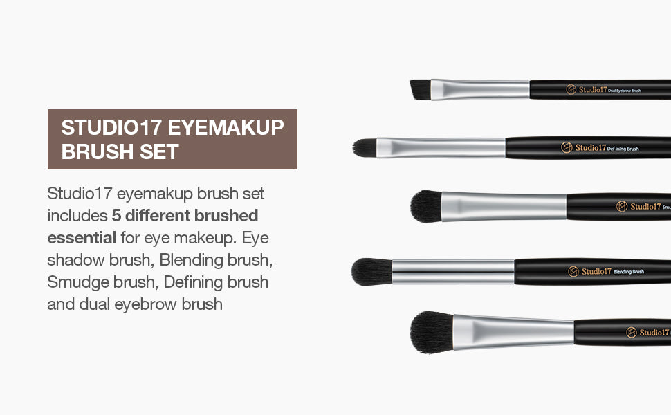 Studio17 Eye Makeup Brush Set