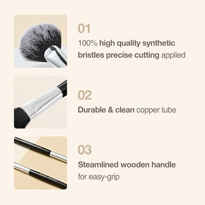 Portable Makeup Brush Set