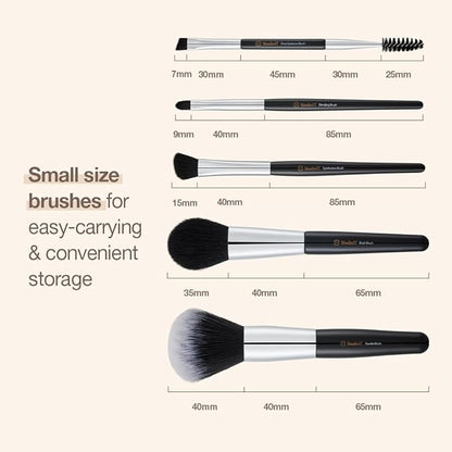 Portable Makeup Brush Set