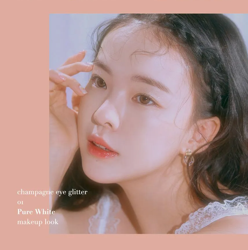 Peach C Champagne Eye Glitter