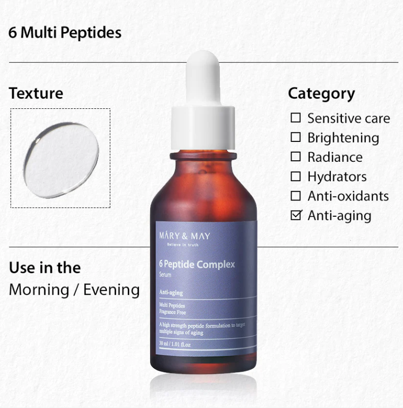 6 Peptide Complex Serum