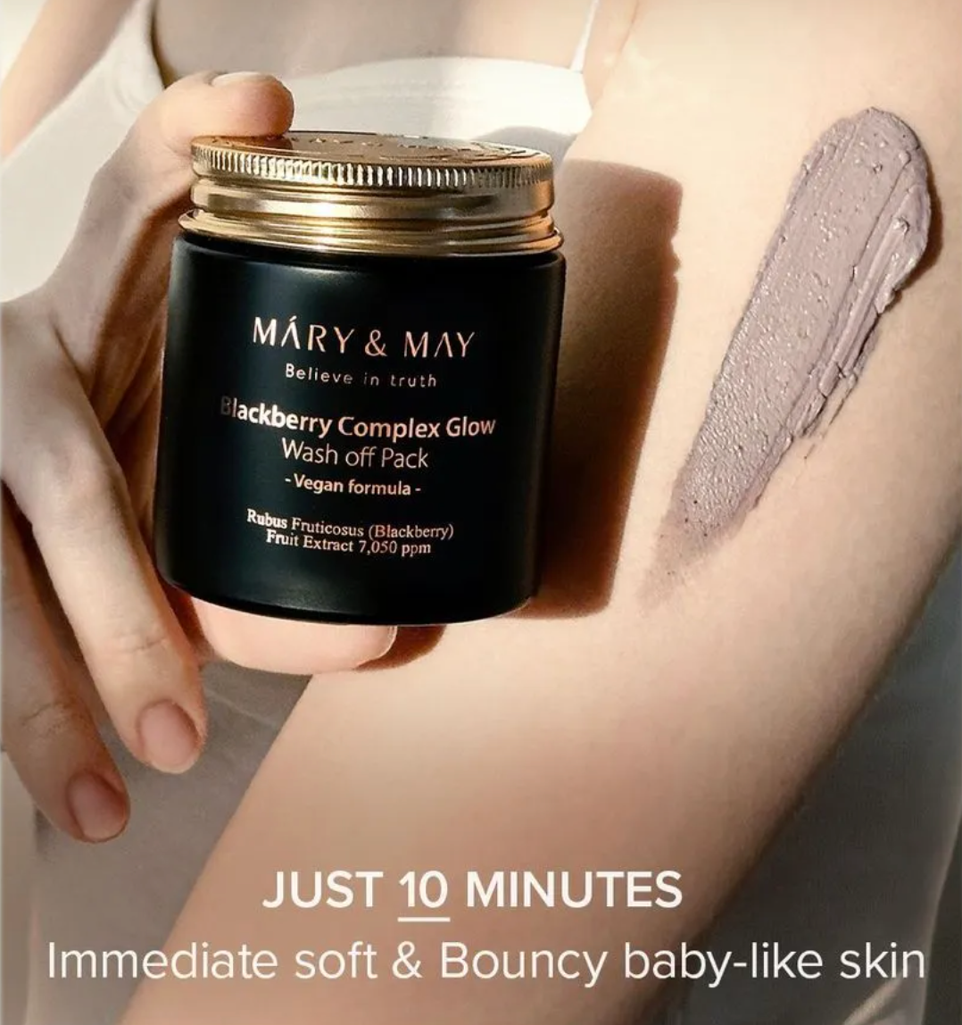 Mary & May Blackberry Complex Glow Wash Off Pack