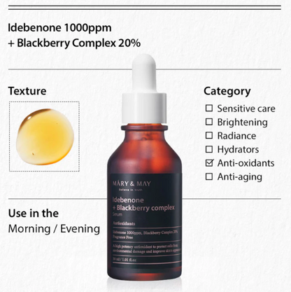 Idebenone + Blackberry Complex Serum