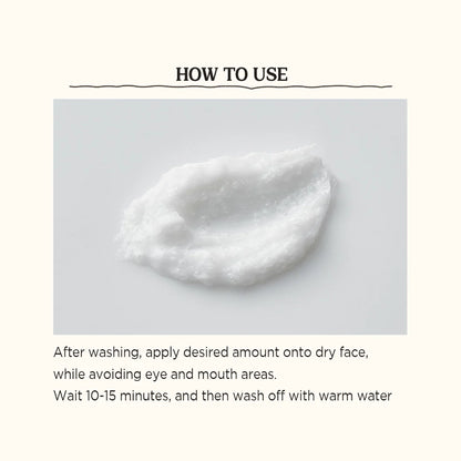 Rice Mask Wash Off