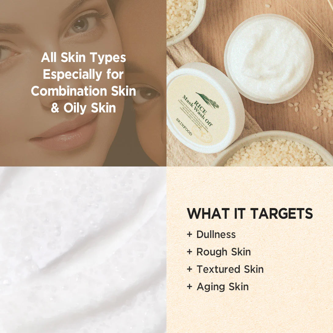 Rice Mask Wash Off