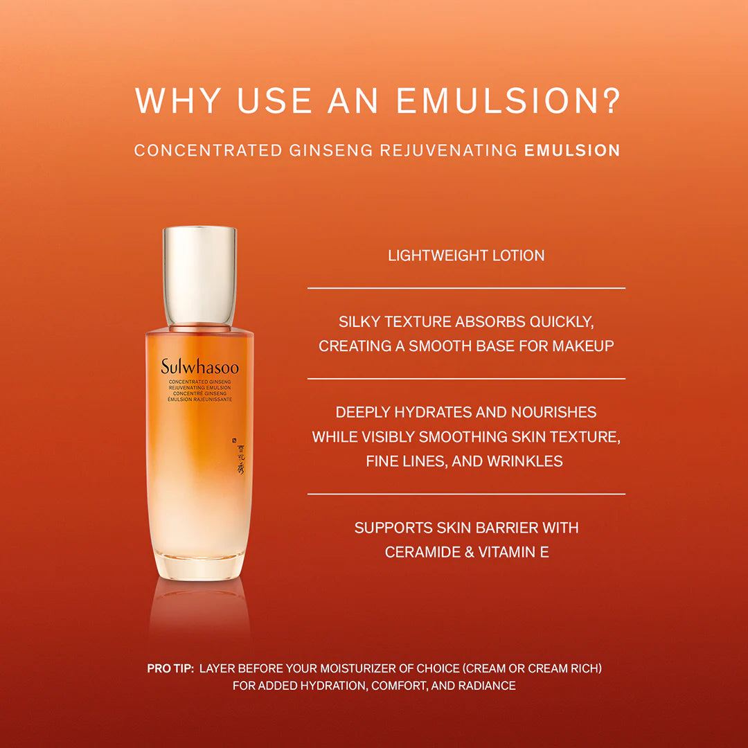 Concentrated Ginseng Rejuvenating Emulsion