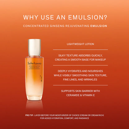 Concentrated Ginseng Rejuvenating Emulsion