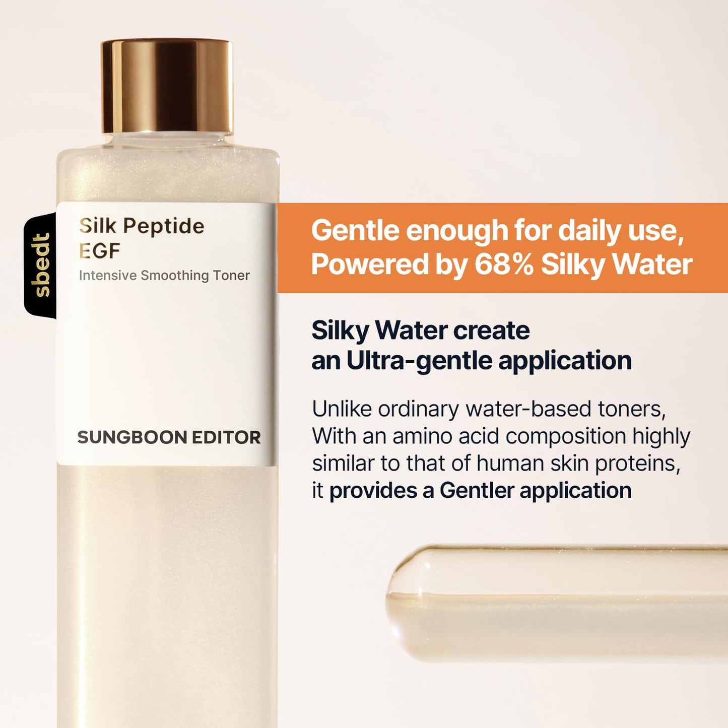 Silk Peptide EGF Intensive Smoothing Toner