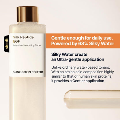 Silk Peptide EGF Intensive Smoothing Toner