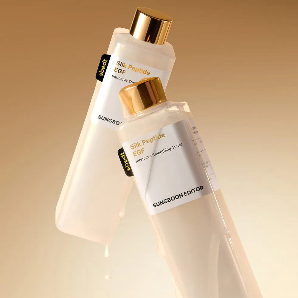 SUNGBOON EDITOR Silk Peptide EGF Intensive Smoothing Toner