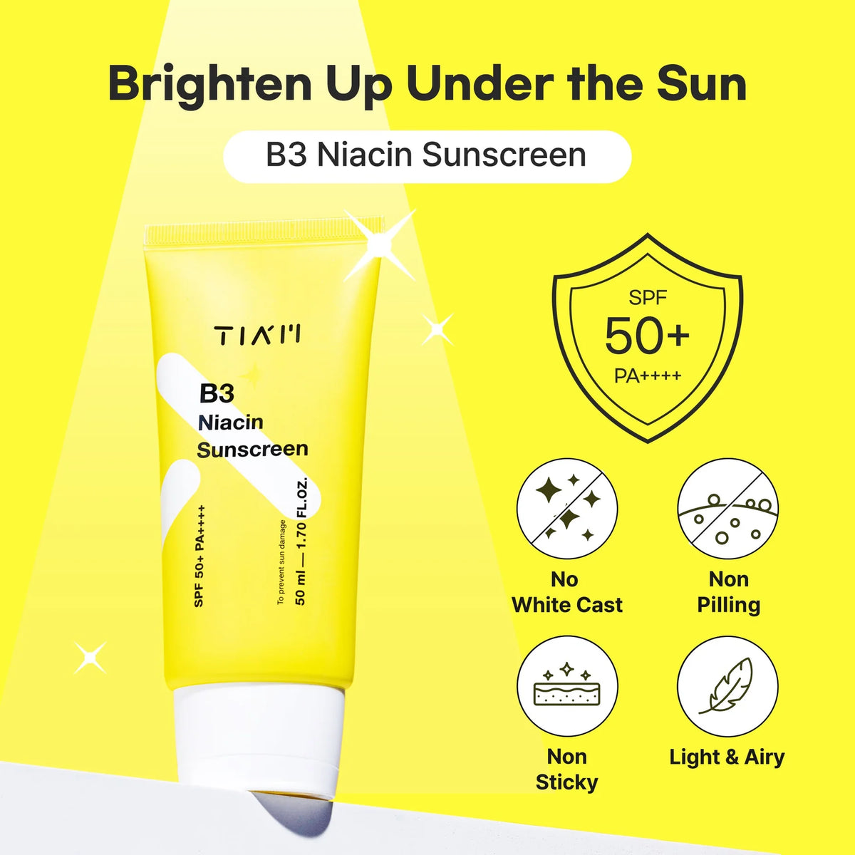 TIAM B3 Niacin Sunscreen SPF50+ PA++++