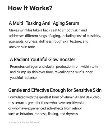 Vita A Bakuchiol Youth Serum