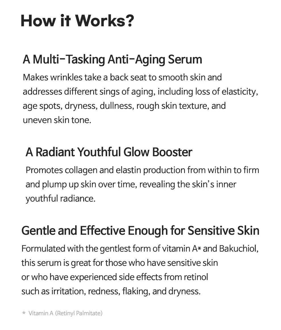TIAM Vita A Bakuchiol Youth Serum