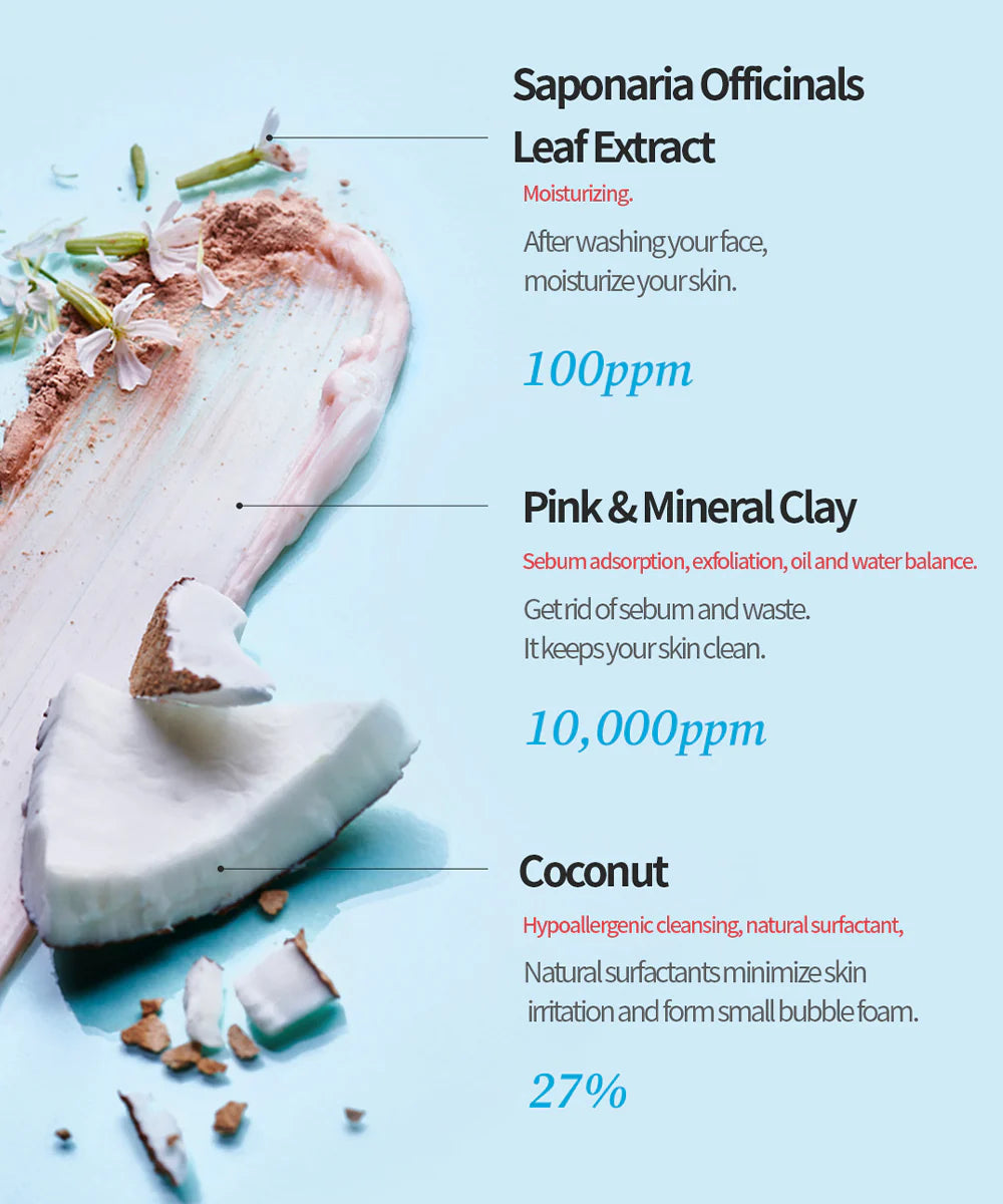 TOCOBO Coconut Clay Cleansing Foam