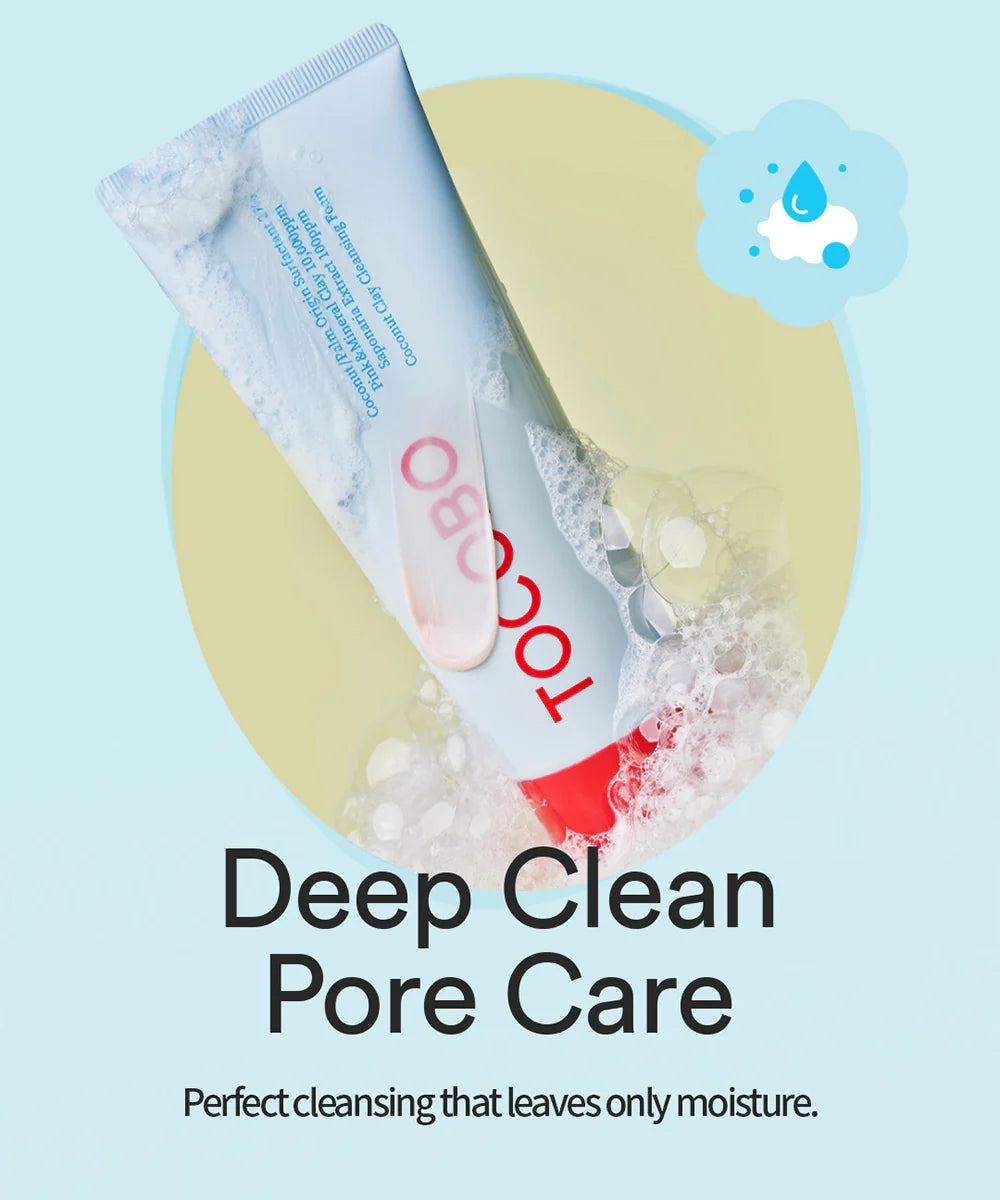 TOCOBO Coconut Clay Cleansing Foam