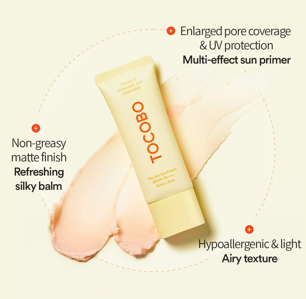 TOCOBO Vita Airy Sun Primer SPF50+ PA++++