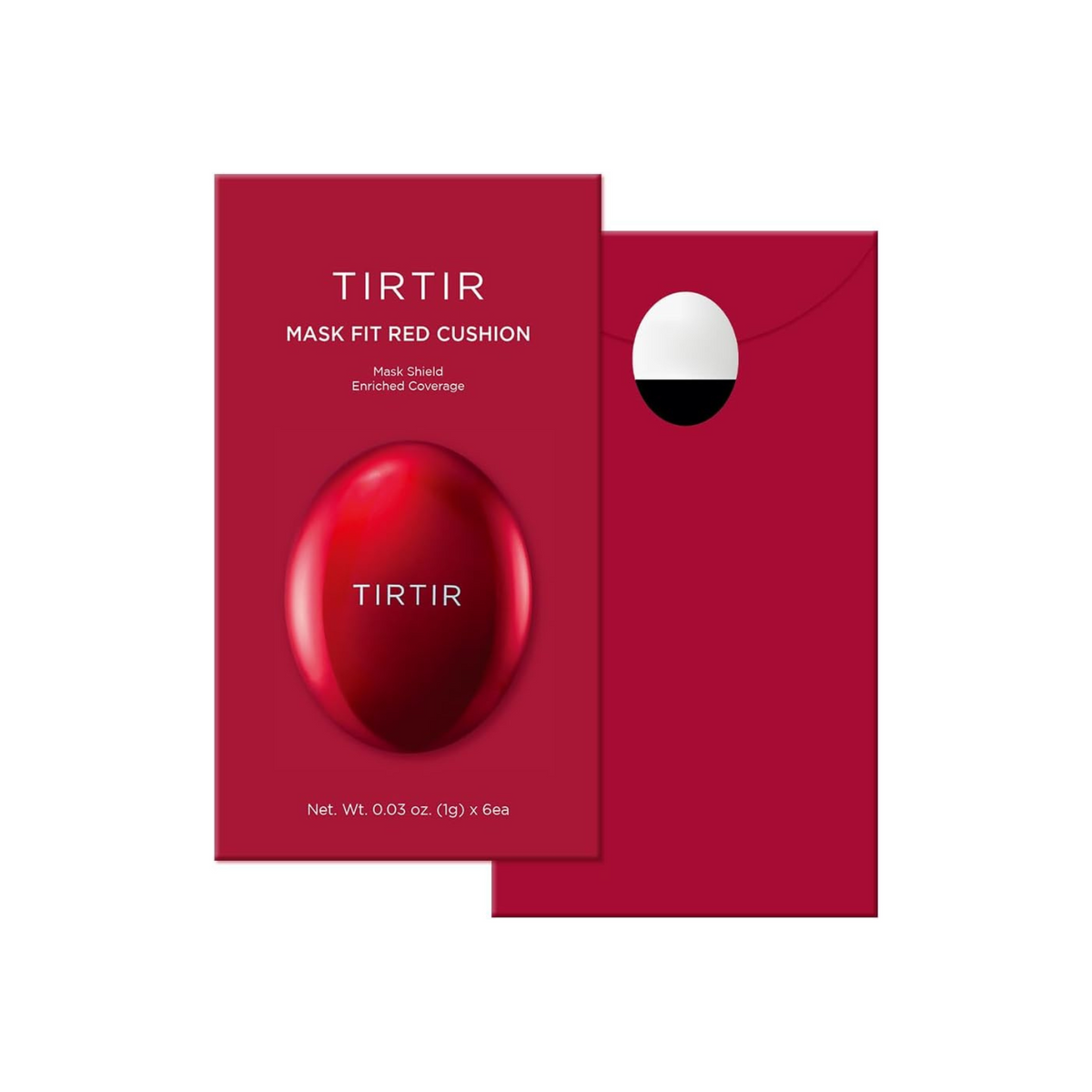 TIRTIR Mask Fit Red Cushion 6 Shade Trial Kit