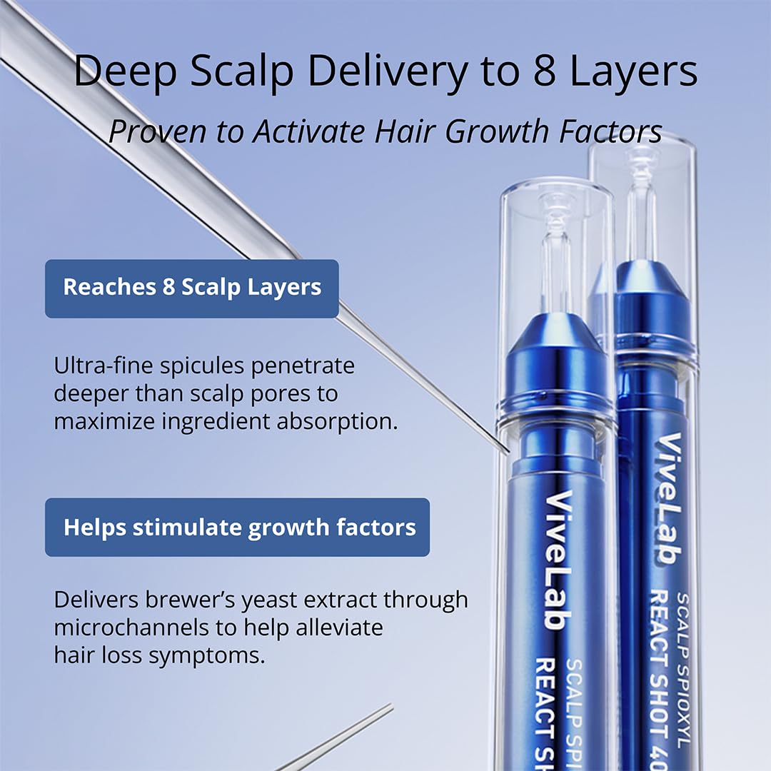 ViveLab Scalp Spioxyl React Shot 400