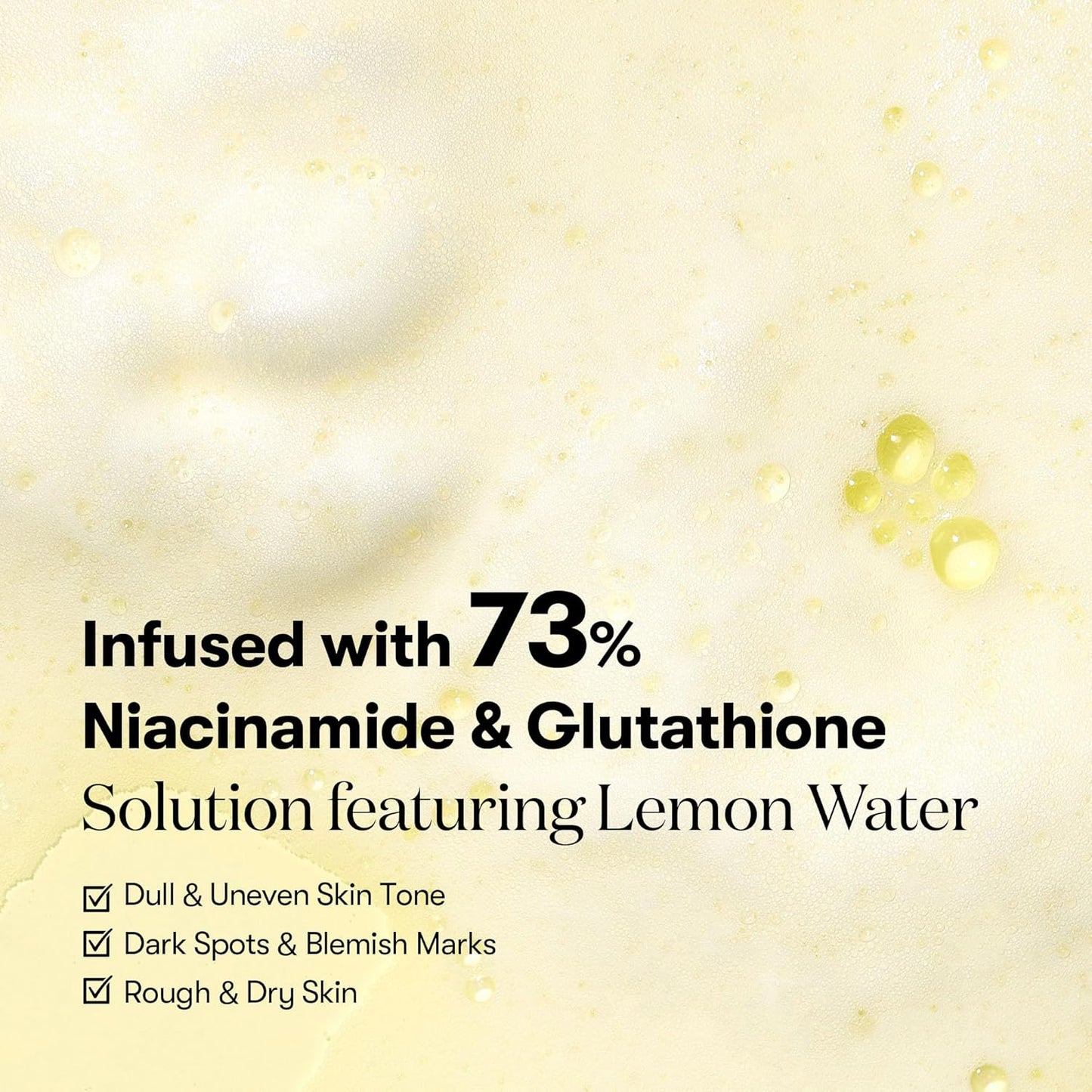 Niacinamide Glutathione Yellow Micro Bubble Serum