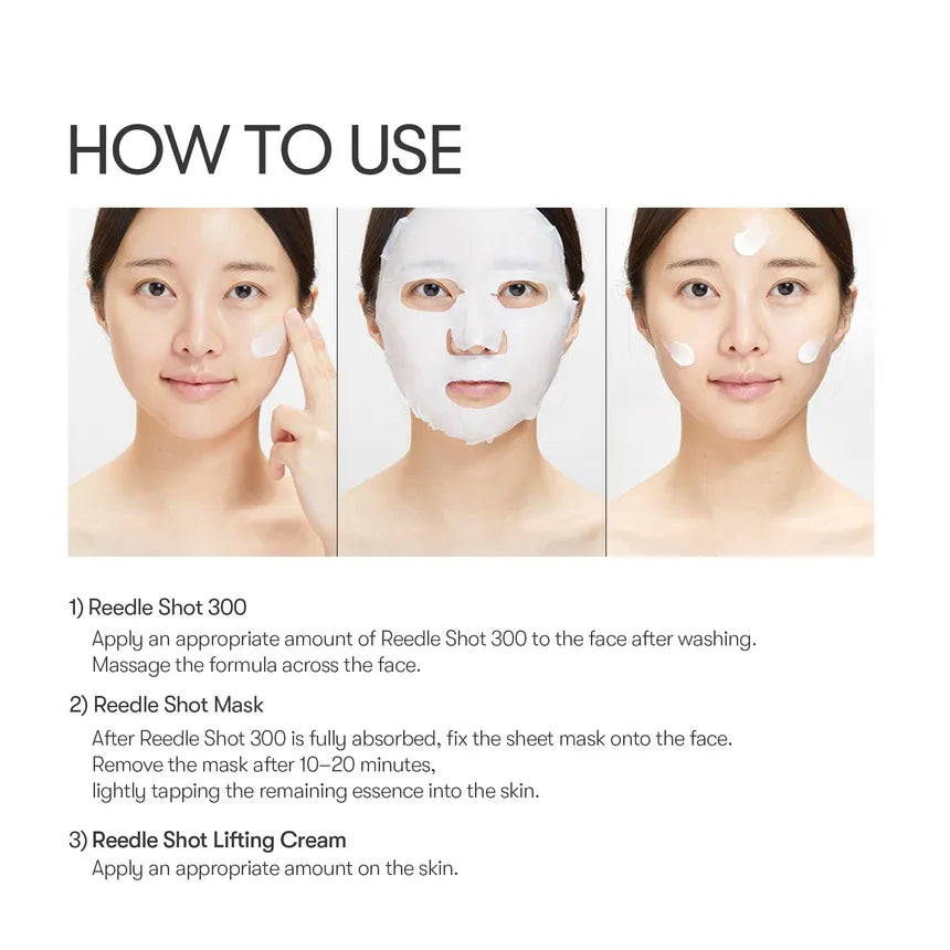 VT COSMETICS Reedle Shot All In One 3 Step Mask