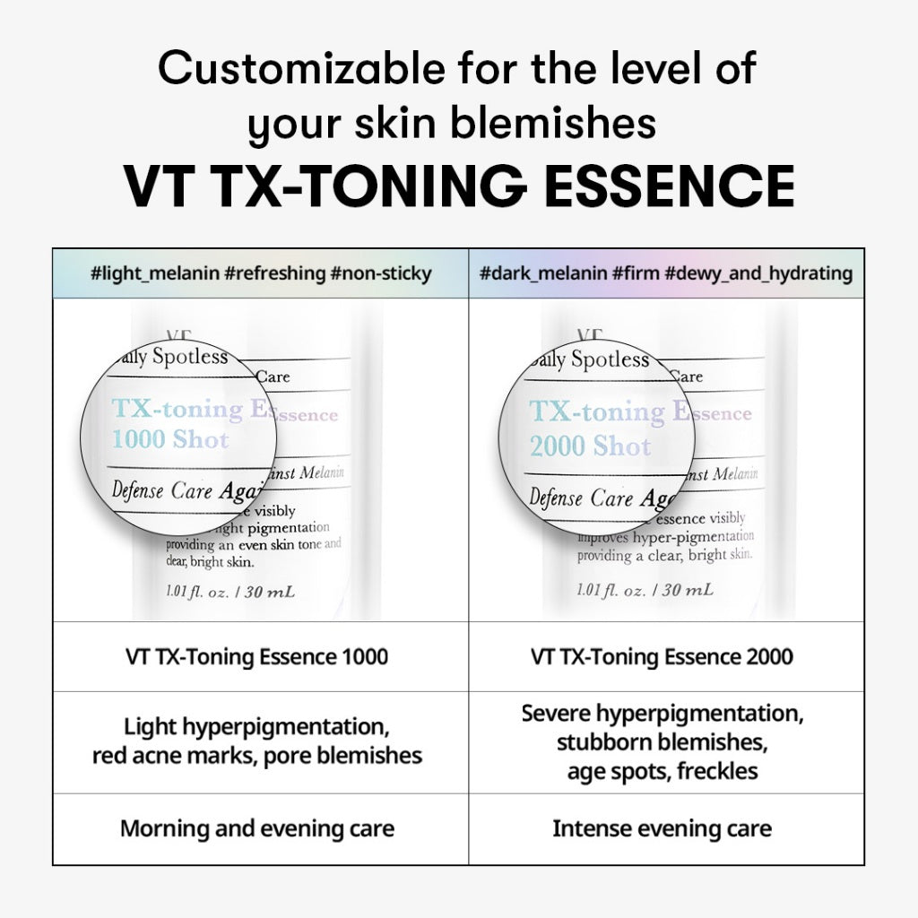VT COSMETICS TX-toning Essence 1000 Shot