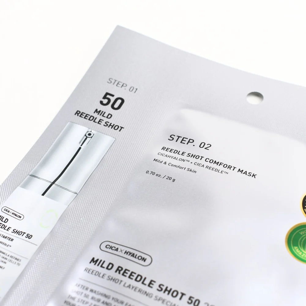 VT COSMETICS Mild Reedle Shot 50 2-Step Mask