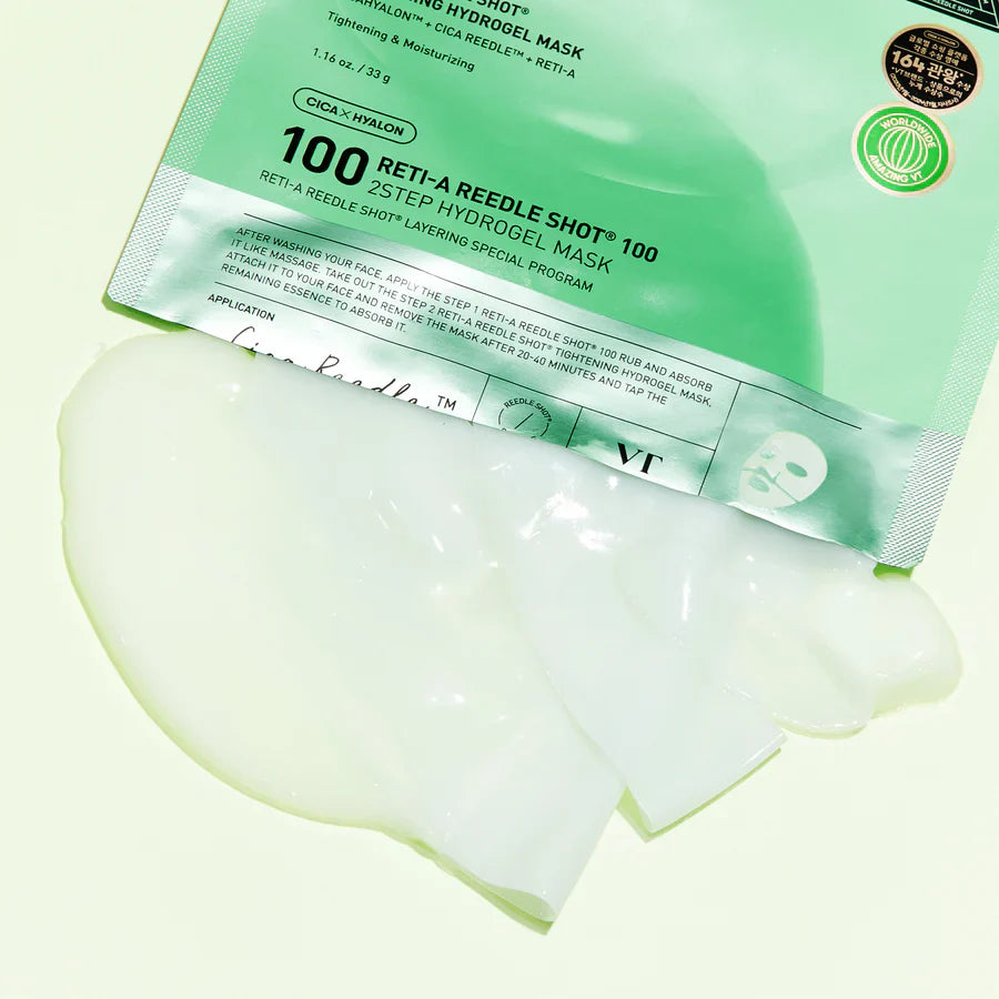 VT COSMETICS Reti-A Reedle Shot 100 2-Step Hydrogel Mask