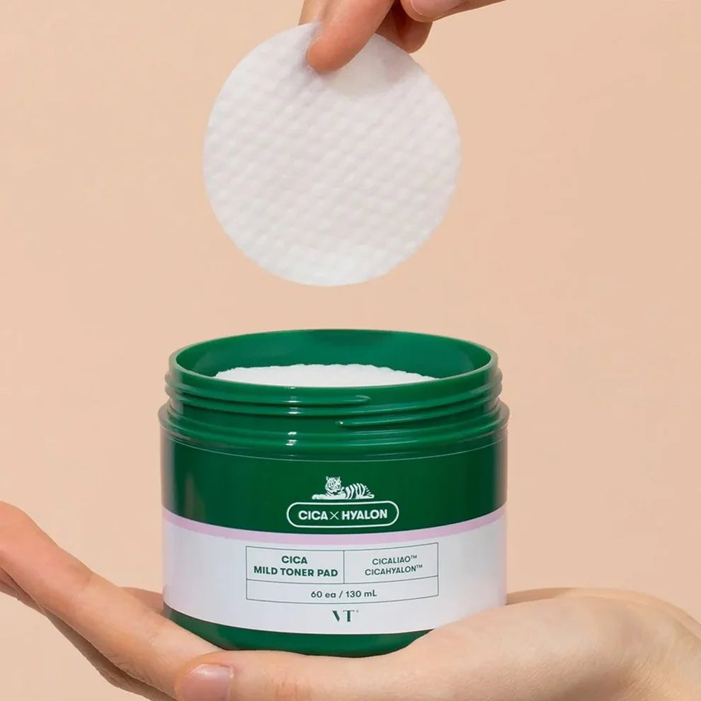 VT COSMETICS Cica Mild Toner Pad