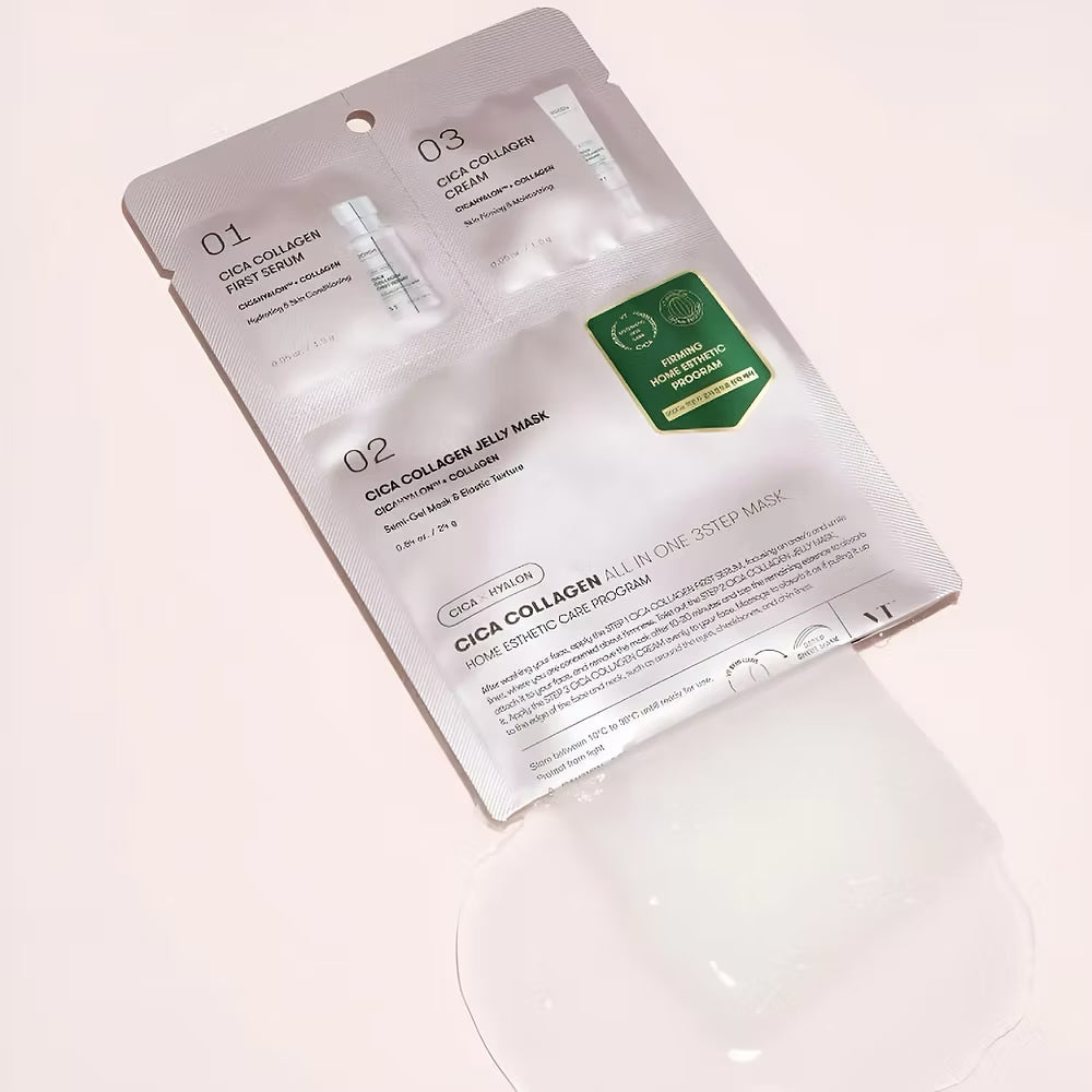 VT COSMETICS Cica Collagen All In One 3-Step Mask