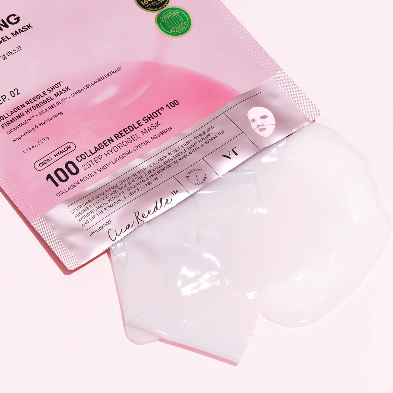 Collagen Reedle Shot 100 2-Step Hydrogel Mask