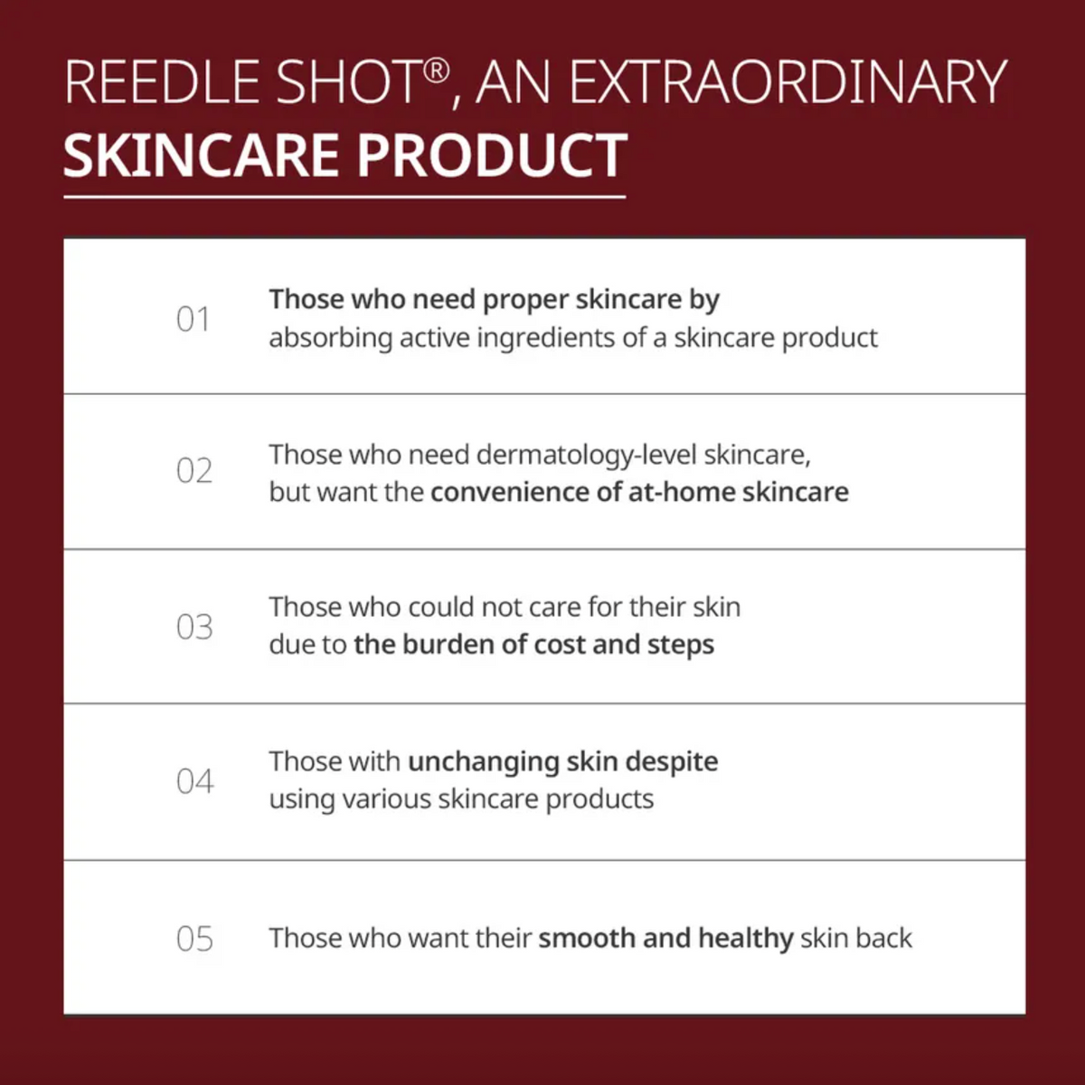 VT COSMETICS Red Booster Reedle Shot 300