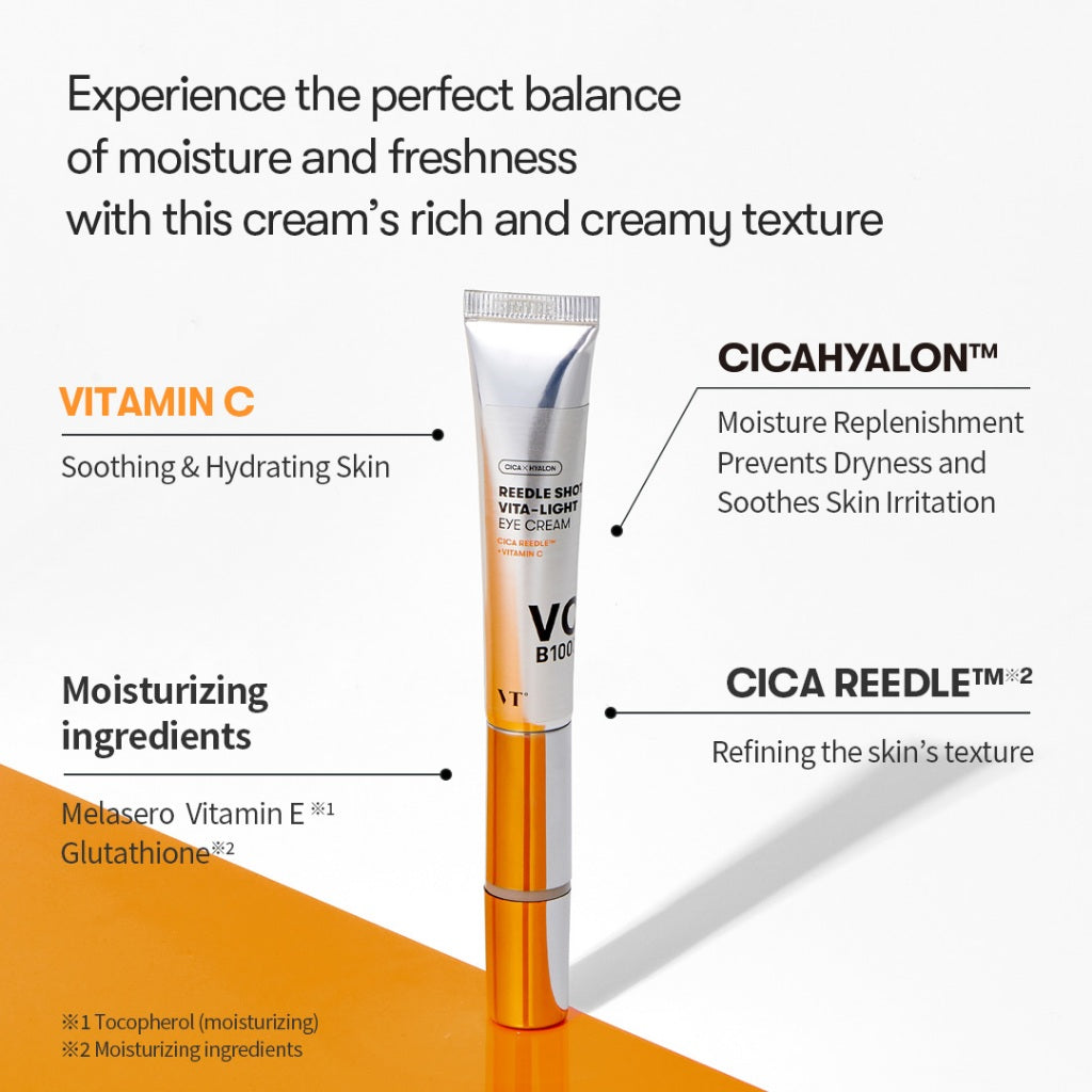 VT COSMETICS Reedle Shot Vita-Light Eye Cream