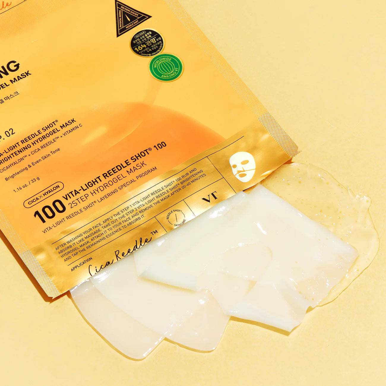 Vita-Light Reedle Shot 100 2-Step Hydrogel Mask