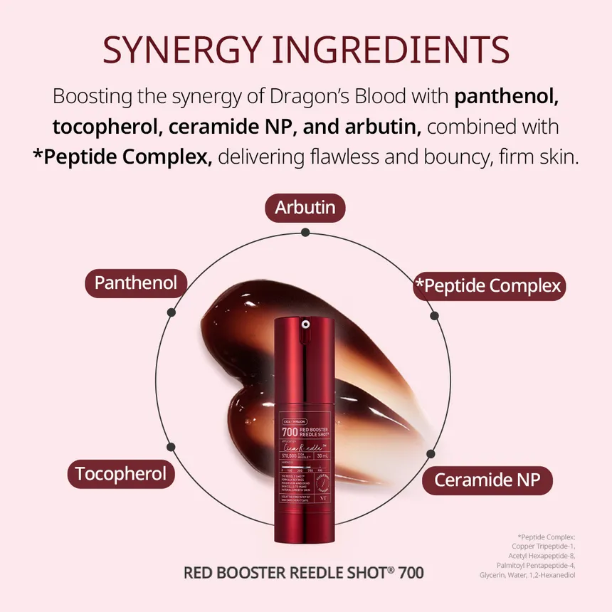 VT COSMETICS Red Booster Reedle Shot 700