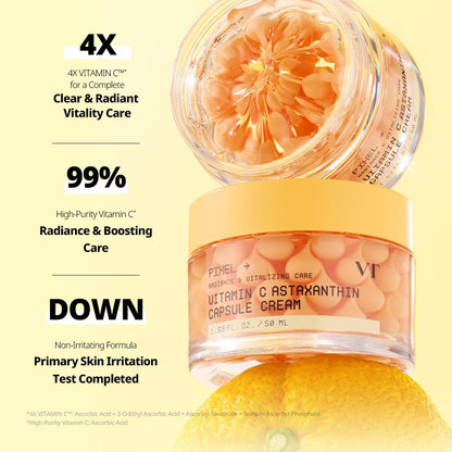 Vitamin C Astaxanthin Capsule Cream