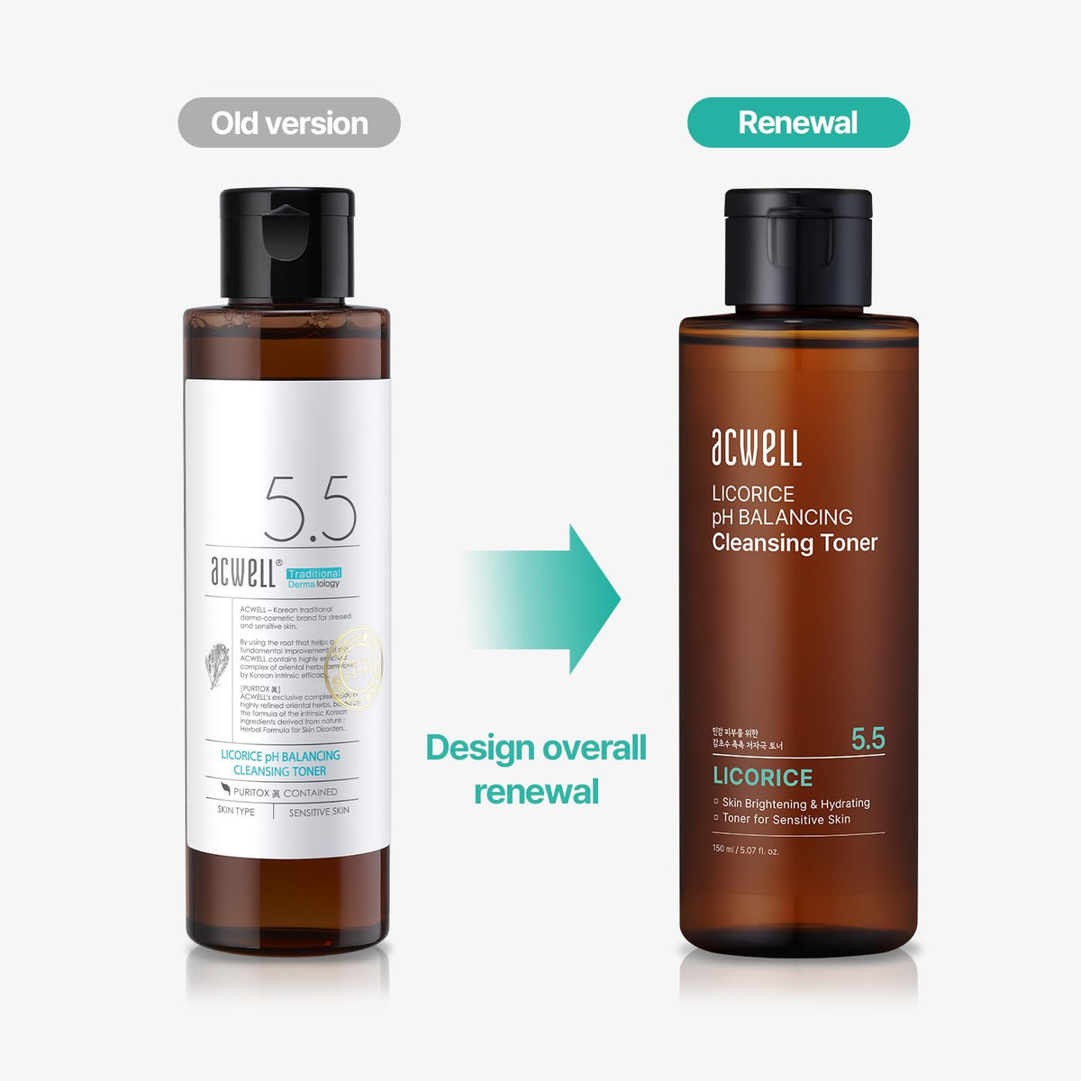 ACWELL Licorice pH Balancing Cleansing Toner (Renewed)