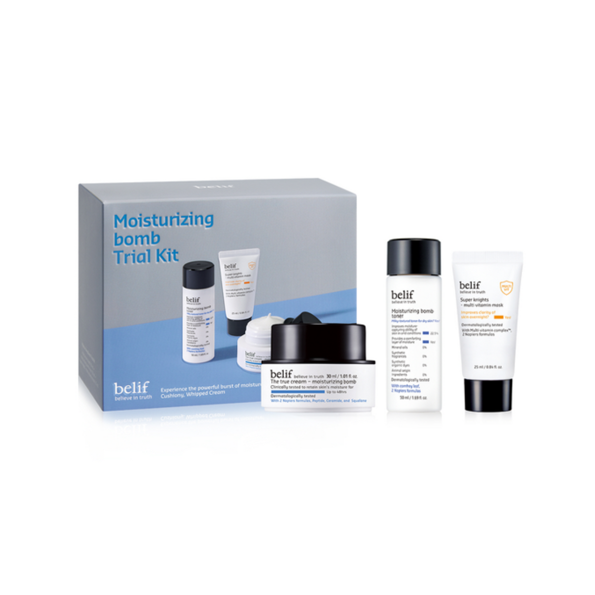 belif Moisturizing Bomb Trial Kit