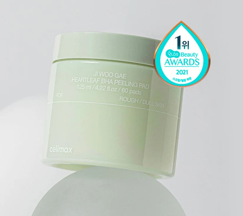 celimax JI WOO GAE Heartleaf BHA Peeling Pad