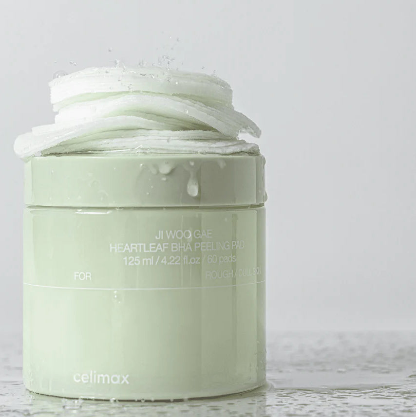 celimax JI WOO GAE Heartleaf BHA Peeling Pad
