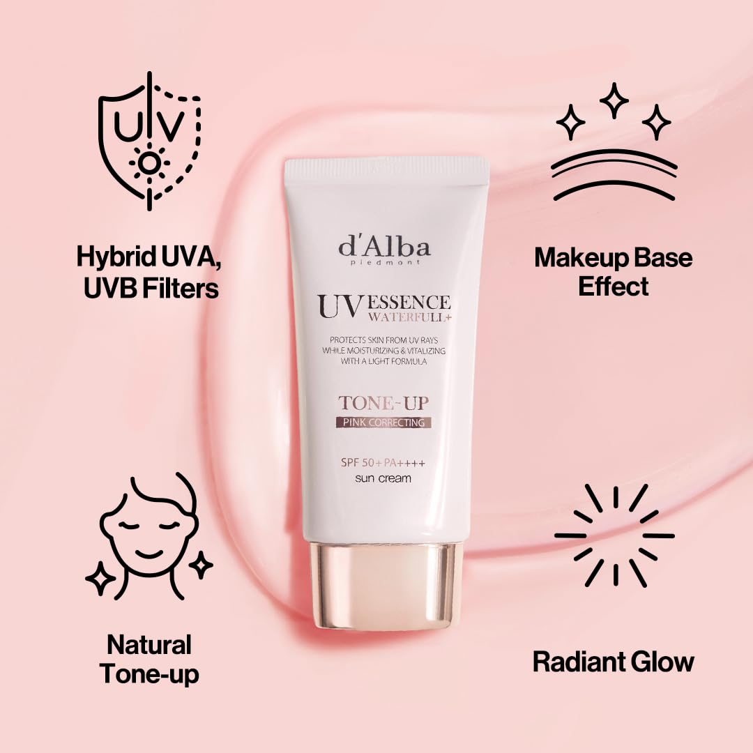 d'Alba UV Essence Waterfull Tone-Up Sun Cream SPF50+