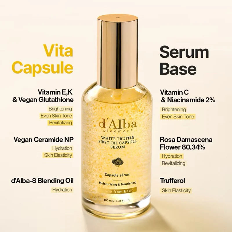 d'Alba White Truffle First Oil Capsule Serum