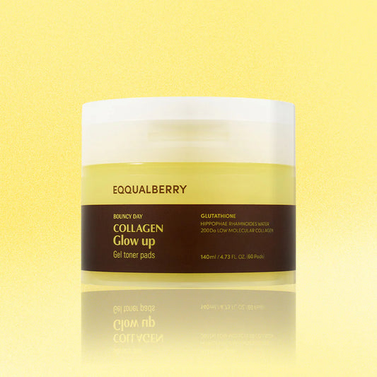 Collagen Glow Up Gel Toner Pads