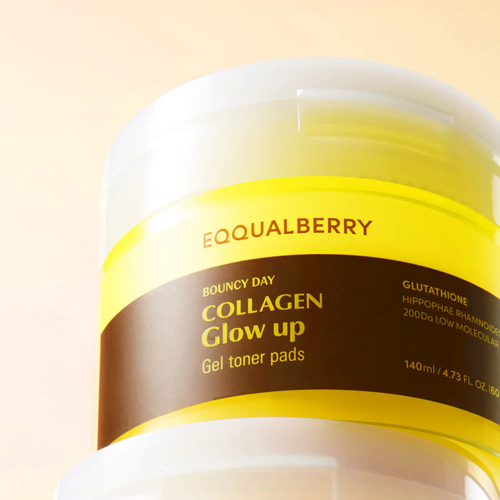 Collagen Glow Up Gel Toner Pads