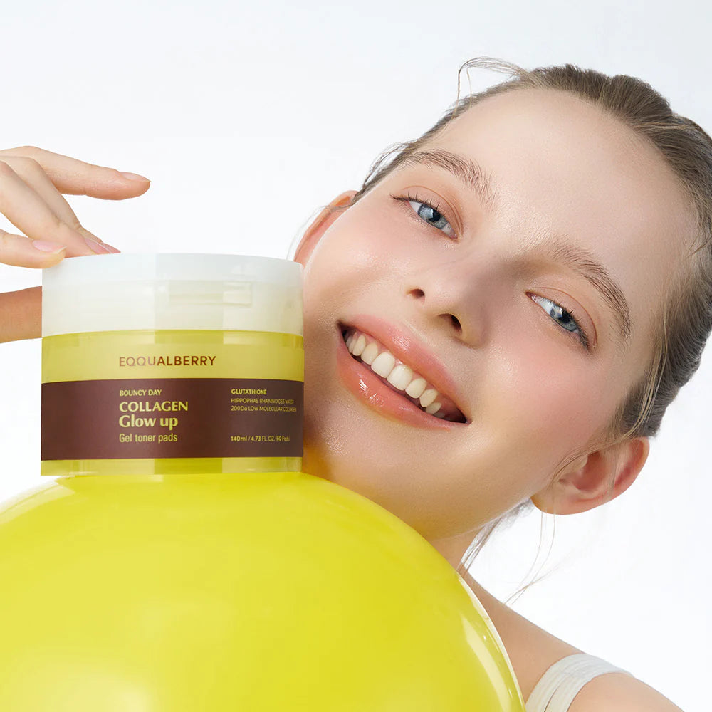 Collagen Glow Up Gel Toner Pads