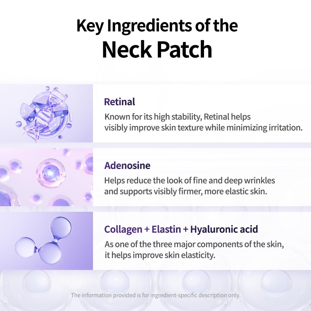 Retinal Age Reset Neck Patch