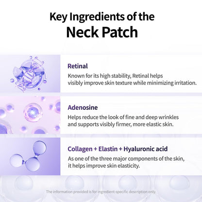 Retinal Age Reset Neck Patch