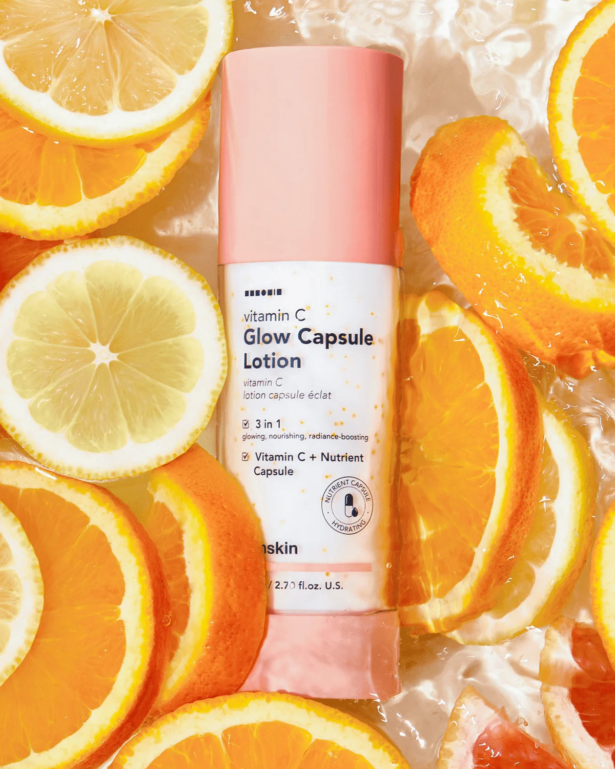 Hanskin Vitamin C Glow Capsule Lotion