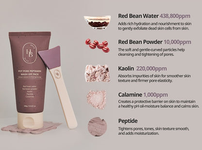 Pot Pore Peptamin Wash Off Pack