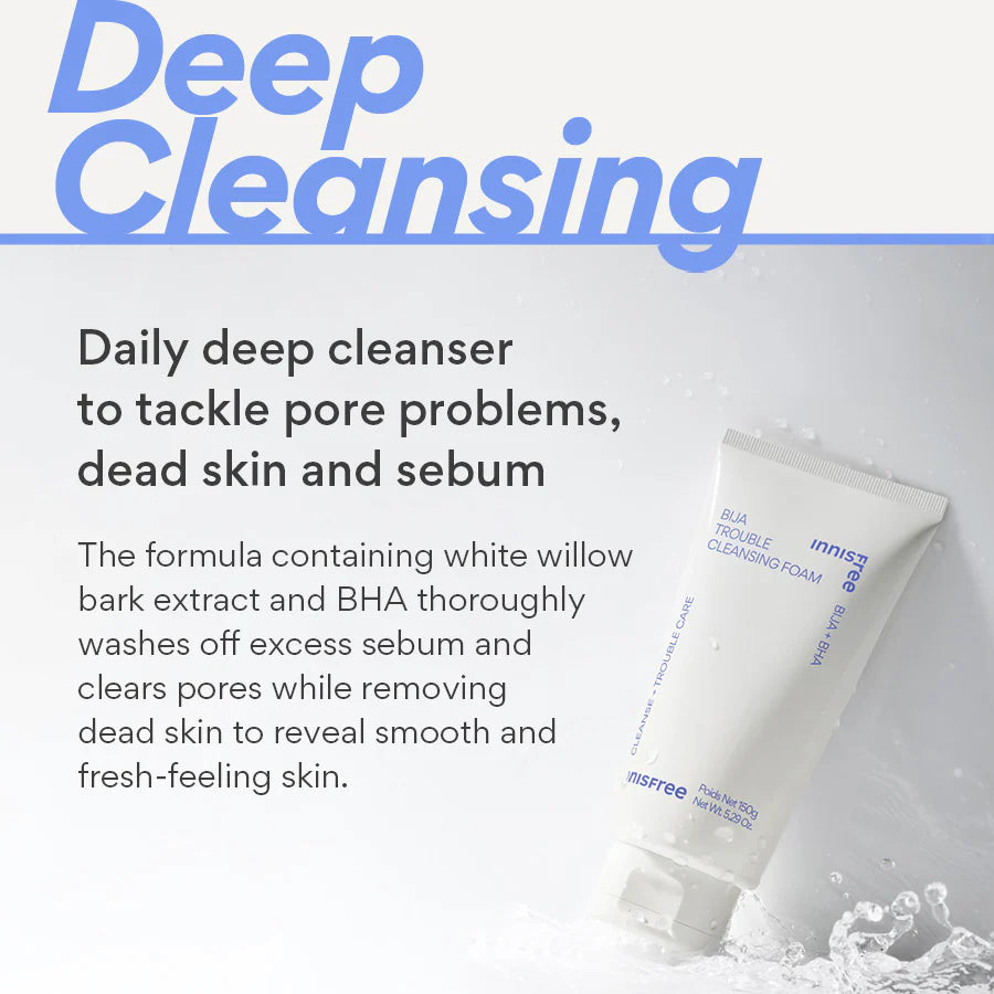 innisfree Bija Trouble Cleansing Foam