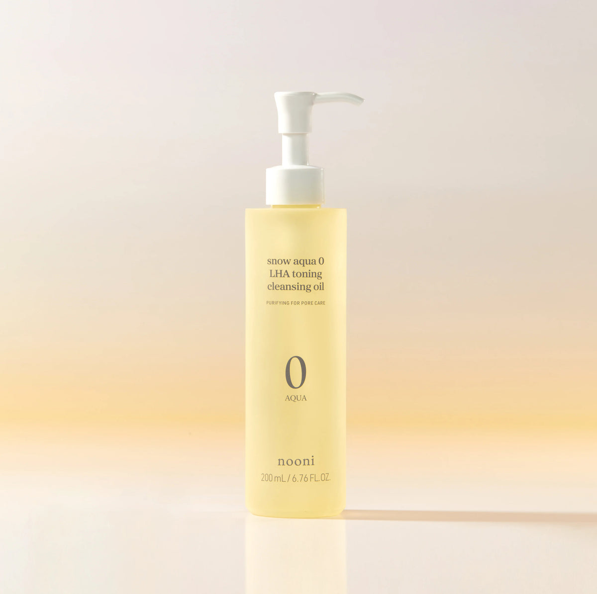 nooni Snow Aqua 0 LHA Toning Cleansing Oil